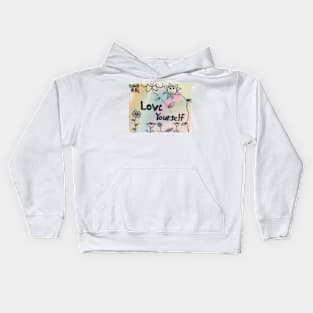 Love yourself Kids Hoodie